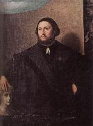 FLORIGERIO, Sebastiano Portrait of Raffaele Grassi gh oil painting on canvas